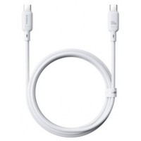 OS-BASEUS SILKY SERIES FAST CHARGING CABLE TYPE-C TO TYPE-C 100W 1M MOON WHITE (Espera 4 dias) en Huesoi