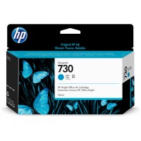 HP nº730 130-ml Cyan Ink Cartridge en Huesoi