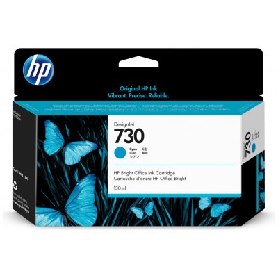 HP nº730 130-ml Cyan Ink Cartridge en Huesoi