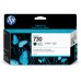 HP nº730 130-ml Matte Black Ink Crtg en Huesoi