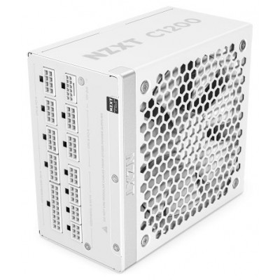NZXT C1200 Gold unidad de fuente de alimentación 1200 W 24-pin ATX ATX Blanco (Espera 4 dias) en Huesoi