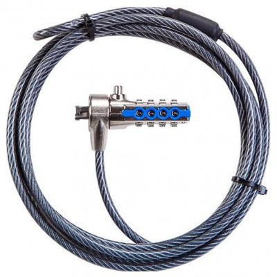 CABLE SEGURIDAD TARGUS PARA PORTATIL COMBINACION DEFCON en Huesoi