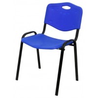 PIQUERAS Y CRESPO NOWY STYL Pack 4 sillas Iso plastic PVC azul en Huesoi