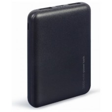 POWERBANK GEMBIRD 5000mAh 1x microUSB A 2x USB-A NEGRO en Huesoi