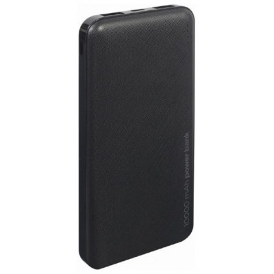 POWERBANK GEMBIRD 10000mAh 1x microUSB A 2x USB-A NEGRO en Huesoi