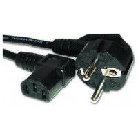CABLE ALIMENTACION GEMBIRD SCHUKO A C13 90 GRADOS 1,8M en Huesoi
