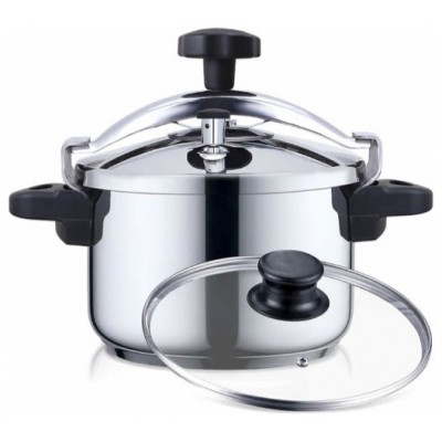 OLLA INOX PLUS + VALVULA ROTATIVA 4L HAEGER (Espera 4 dias) en Huesoi
