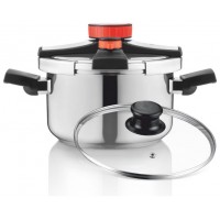 OLLA EASY LOCK INOX + VALVULA ROTATIVA 6L HAEGER (Espera 4 dias) en Huesoi