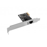 TARJETA RED LANBERG ETHERNET RJ45 PCI-E 1 PUERTO GIGABIT LP en Huesoi