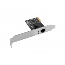 TARJETA RED LANBERG ETHERNET RJ45 PCI-E 1 PUERTO GIGABIT LP en Huesoi