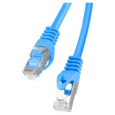CABLE RED LANBERG LATIGUILLO CAT.6 FTP 1M AZUL FLUKE  PASSED en Huesoi