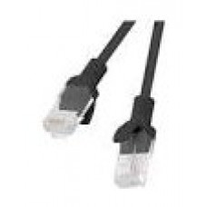 CABLE RED LANBERG LATIGUILLO CAT.6 S/FTP LSZH CU 1.5M NEGRO FLUKE  PASSED en Huesoi