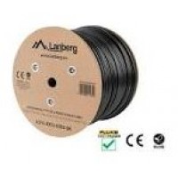 CABLE RED LANBERG LATIGUILLO CAT.6 S/FTP LSZH CU 5M NEGRO FLUKE  PASSED en Huesoi