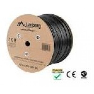 CABLE RED LANBERG LATIGUILLO CAT.6 S/FTP LSZH CU 5M NEGRO FLUKE  PASSED en Huesoi