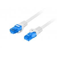 CABLE RED LANBERG LATIGUILLO CAT.6A S/FTP LSZH CCA 0.5M GRIS FLUKE  PASSED en Huesoi