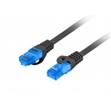 CABLE RED LANBERG LATIGUILLO CAT.6A S/FTP LSZH CCA 3M NEGRO FLUKE  PASSED en Huesoi