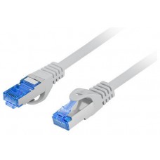 CABLE RED LANBERG LATIGUILLO CAT.6A S/FTP LSZH CCA 5M GRIS FLUKE  PASSED en Huesoi