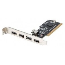 TARJETA PCI LANBERG 4X USB2.0 EXTERNOS + 1X USB2.0 INTERNO en Huesoi