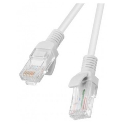 CABLE RED LANBERG LATIGUILLO CAT.5E UTP 1.5M GRIS FLUKE  PASSED en Huesoi