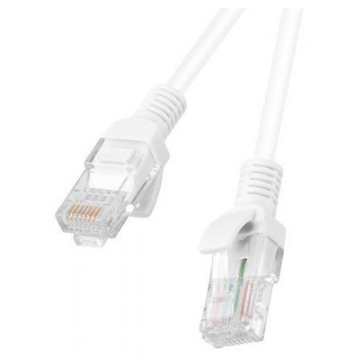 CABLE RED LANBERG LATIGUILLO CAT.5E UTP 3M BLANCO FLUKE  PASSED en Huesoi