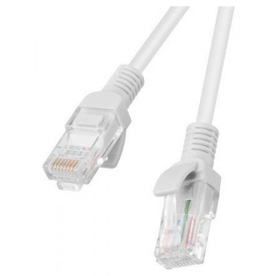 CABLE RED LANBERG LATIGUILLO CAT.5E UTP 30M GRIS FLUKE  PASSED en Huesoi