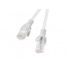 CABLE RED LANBERG LATIGUILLO CAT.5E UTP 0.5M GRIS FLUKE PASSED PACK 10UD en Huesoi