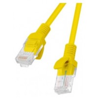 CABLE RED LANBERG LATIGUILLO CAT.6 UTP 0.25M AMARILLO FLUKE  PASSED en Huesoi