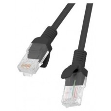 CABLE RED LANBERG LATIGUILLO CAT.6 UTP 3M NEGRO FLUKE  PASSED en Huesoi