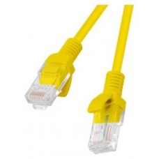 CABLE RED LANBERG LATIGUILLO CAT.6 UTP 5M AMARILLO FLUKE  PASSED en Huesoi