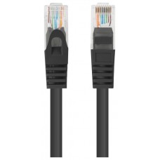 CABLE RED LANBERG LATIGUILLO CAT.6 UTP 7.5M NEGRO FLUKE  PASSED en Huesoi
