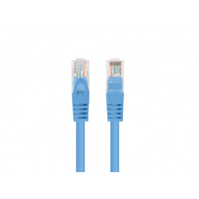 CABLE RED LANBERG LATIGUILLO CAT.6 UTP 7.5M AZUL FLUKE PASSED en Huesoi