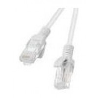 CABLE RED LANBERG LATIGUILLO CAT.6 UTP LSZH CU 0.5M GRIS FLUKE  PASSED en Huesoi