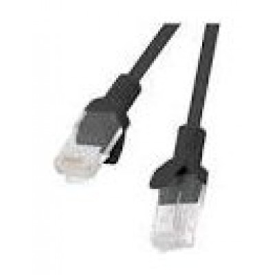 CABLE RED LANBERG LATIGUILLO CAT.6 UTP LSZH CU 2M NEGRO FLUKE  PASSED en Huesoi