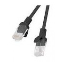 CABLE RED LANBERG LATIGUILLO CAT.6 UTP LSZH CU 5M NEGRO FLUKE  PASSED en Huesoi
