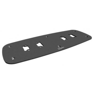 VOGELS PFF 7070 FLOOR MOUNT PLATE DOUBLE BLACK (PFF7070) (Espera 4 dias) en Huesoi