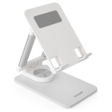 SOPORTE SOBREMESA PLEGABLE TABLET 12,9 BLANCO TOOQ en Huesoi