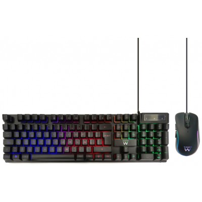 EWENT teclado+raton gaming PL3201 usb en Huesoi