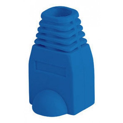 FUNDA PROTECTOR LANBERG CONECTOR RJ45 (PACK 100 UDS) AZUL en Huesoi