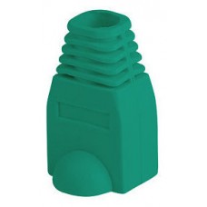 FUNDA PROTECTOR LANBERG CONECTOR RJ45 (PACK 100 UDS) VERDE en Huesoi