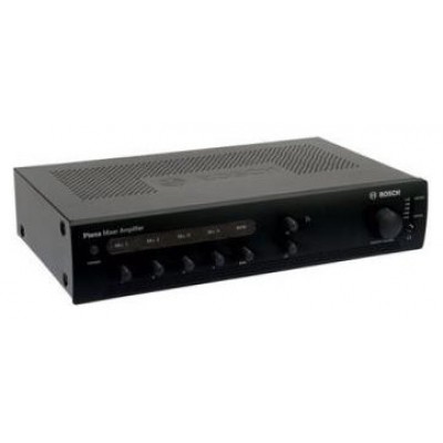 BOSCH PLE-1ME120-EU AMPLIFICADOR MEZCLADOR DE 120 W CON 4 MICRÓFONOS Y ENTRADA DE MÚSICA AMBIENTAL (Espera 4 dias) en Huesoi