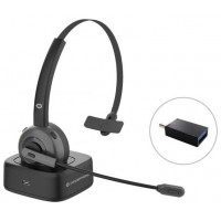 HEADSET BLUETOOTH CONCEPTRONIC CON BASE DE CARGA en Huesoi