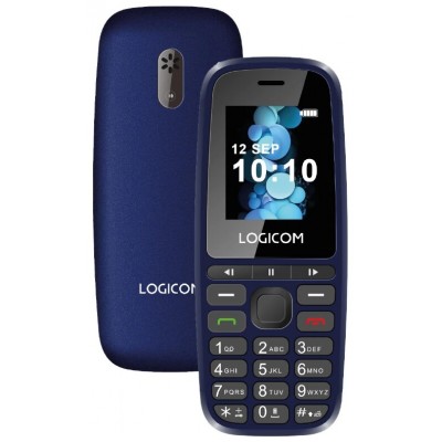 Logicom Posh 402 Móvil Básico 4G 1.77" DS BT Azul en Huesoi