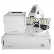 KIT TPV APPROX CAJON APPCASH33WH BLANCO + SCAN en Huesoi