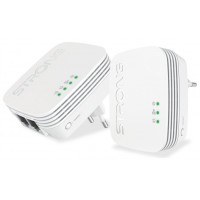 Strong POWERLWF600DUOMINI adaptador de red PowerLine 600 Mbit/s Ethernet Wifi Blanco 2 pieza(s) (Espera 4 dias) en Huesoi
