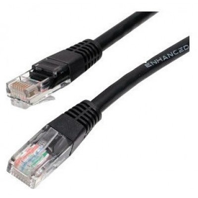 CABLE RED GEMBIRD UTP CAT5E MOLDEADO 0,5M NEGRO en Huesoi