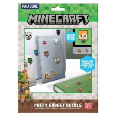 PACK VINILOS PARA GADGETS MINECRAFT 21 X 15 CM PALADONE REDSTRING PP13218MCF (Espera 4 dias) en Huesoi