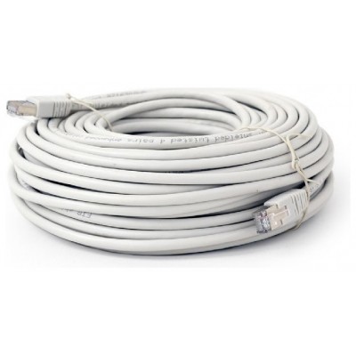 CABLE RED GEMBIRD FTP CAT6 BLINDADO CCA AWG26 BOBINA 30M GRIS en Huesoi