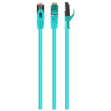 CABLE RED S-FTP GEMBIRD   CAT 6A LSZH VERDE 1 M en Huesoi