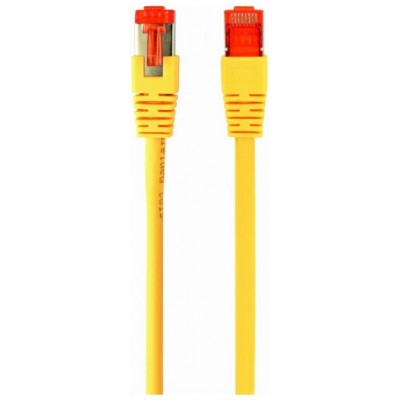 CABLE RED S-FTP GEMBIRD CAT 6A LSZH AMARILLO 0,5 M en Huesoi
