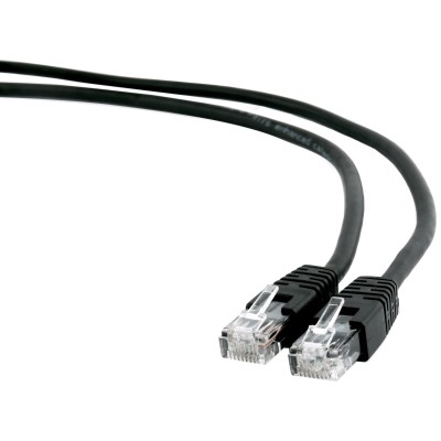 CABLE RED UTP GEMBIRD CAT 6 NEGRO 1M en Huesoi